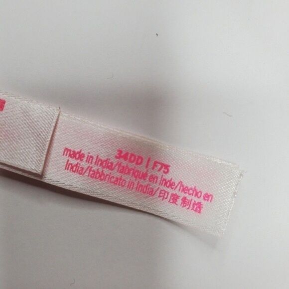 Pink Victoria's Secret racerback push up bra 34DD - Picture 5 of 7